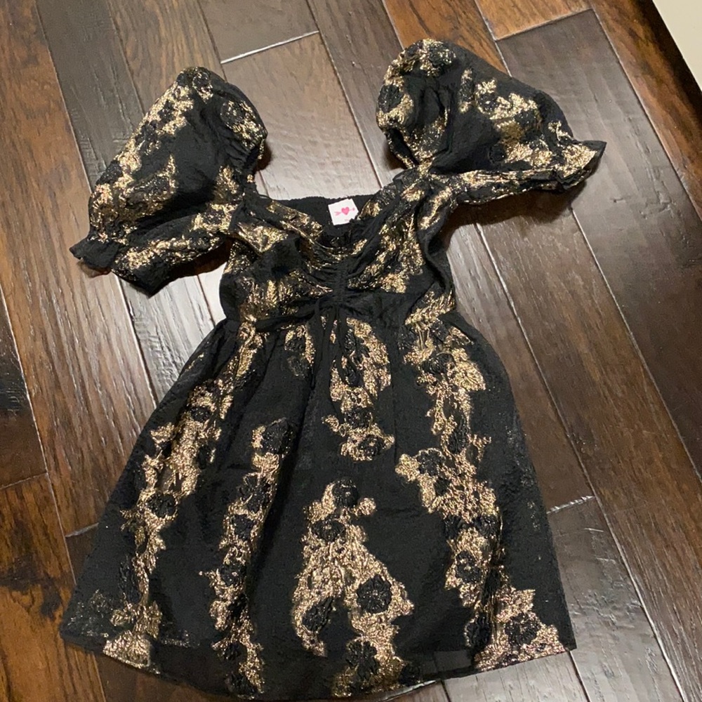 Black and Gold Buddy Love Dress